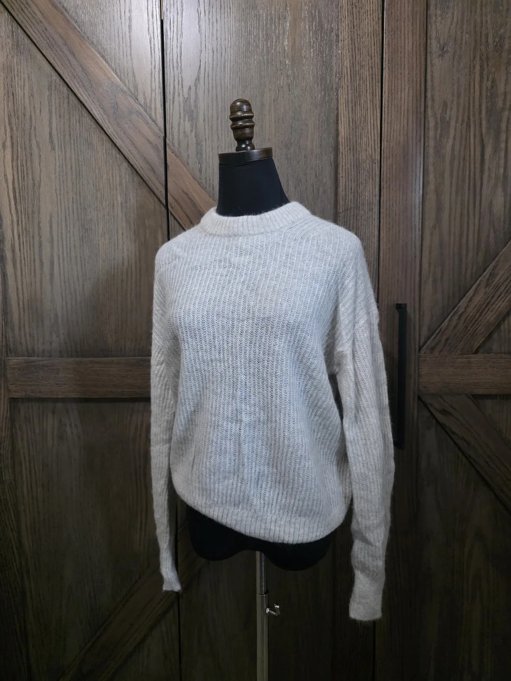 Everlane Light Gray Crewneck Sweater